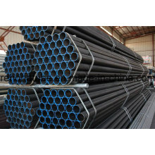ERW Welded Mild Steel Black Round Pipe for Construction